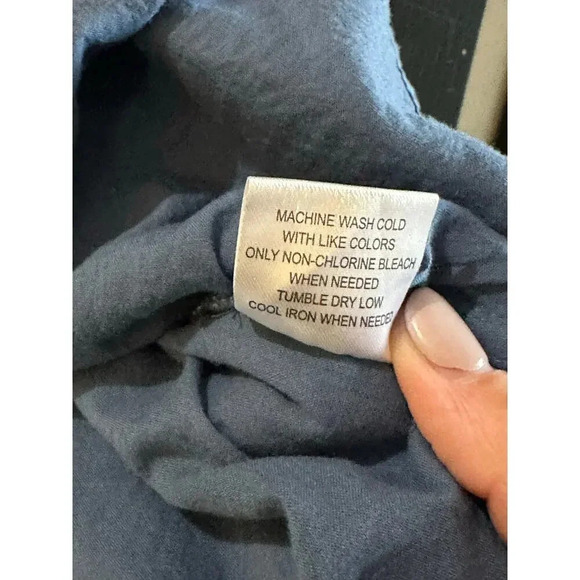 ModCloth Chambray Rainbow Dot Pintuck Fit & Flare Dress Size XXS - Picture 4 of 8